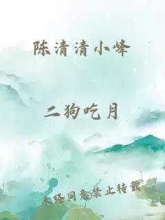 陈清清小峰