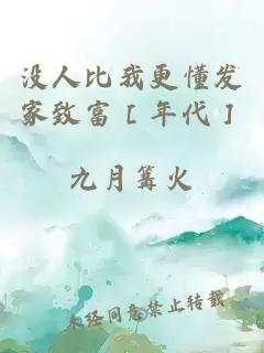 没人比我更懂发家致富［年代］